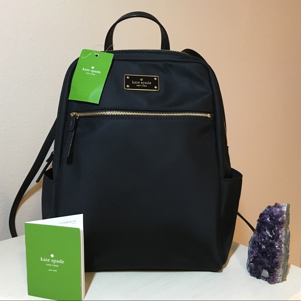 New! Kate Spade Blake Avenue Hilo Black Backpack